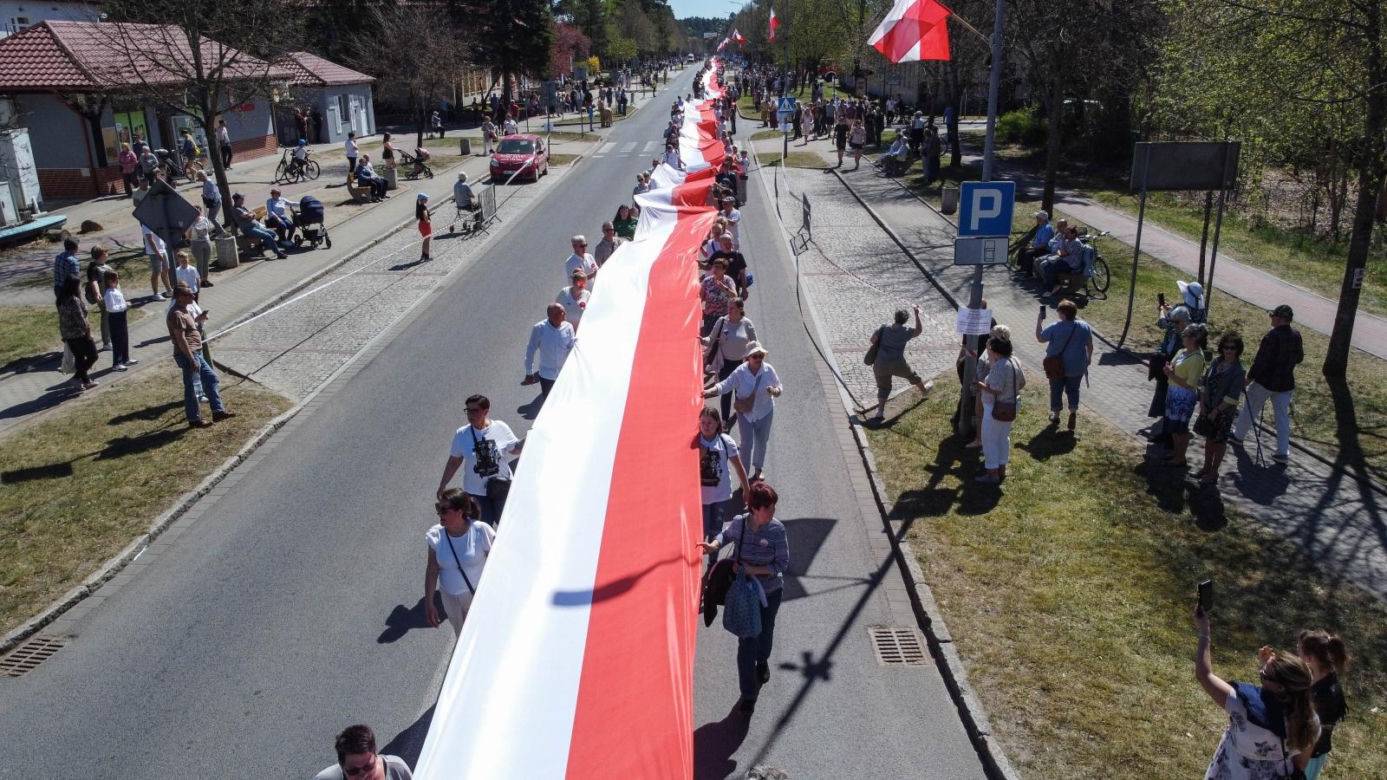 Najdłuższa flaga w Polsce