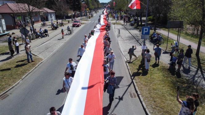 Najdłuższa flaga w Polsce