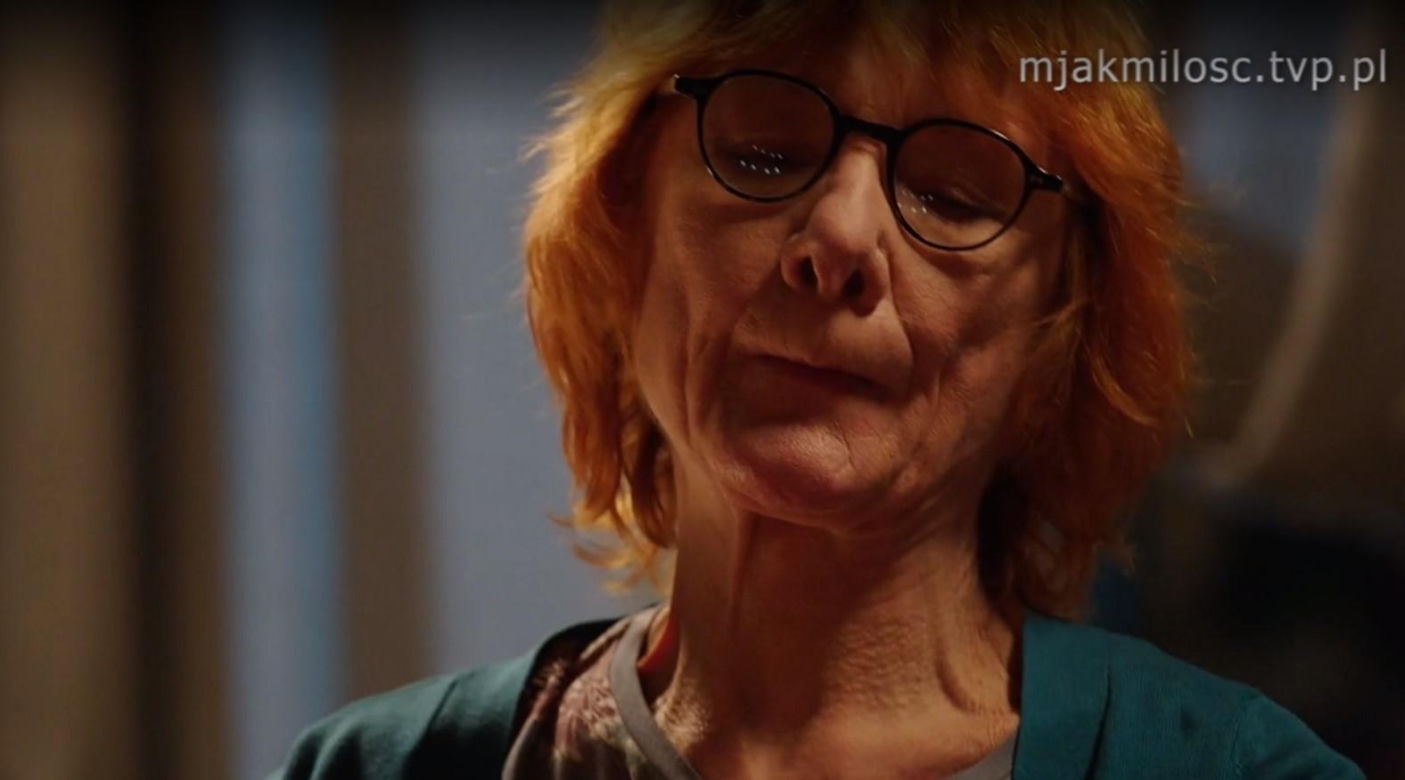 M jak miłość. gosposia Ola (Ewa Kolasińska)	
