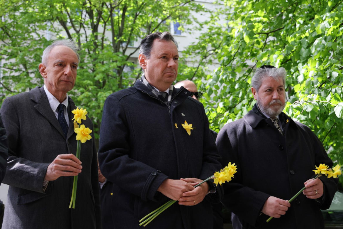 Oficjalne uroczystości z okazji 81. rocznicy wybuchu powstania w getcie warszawskim