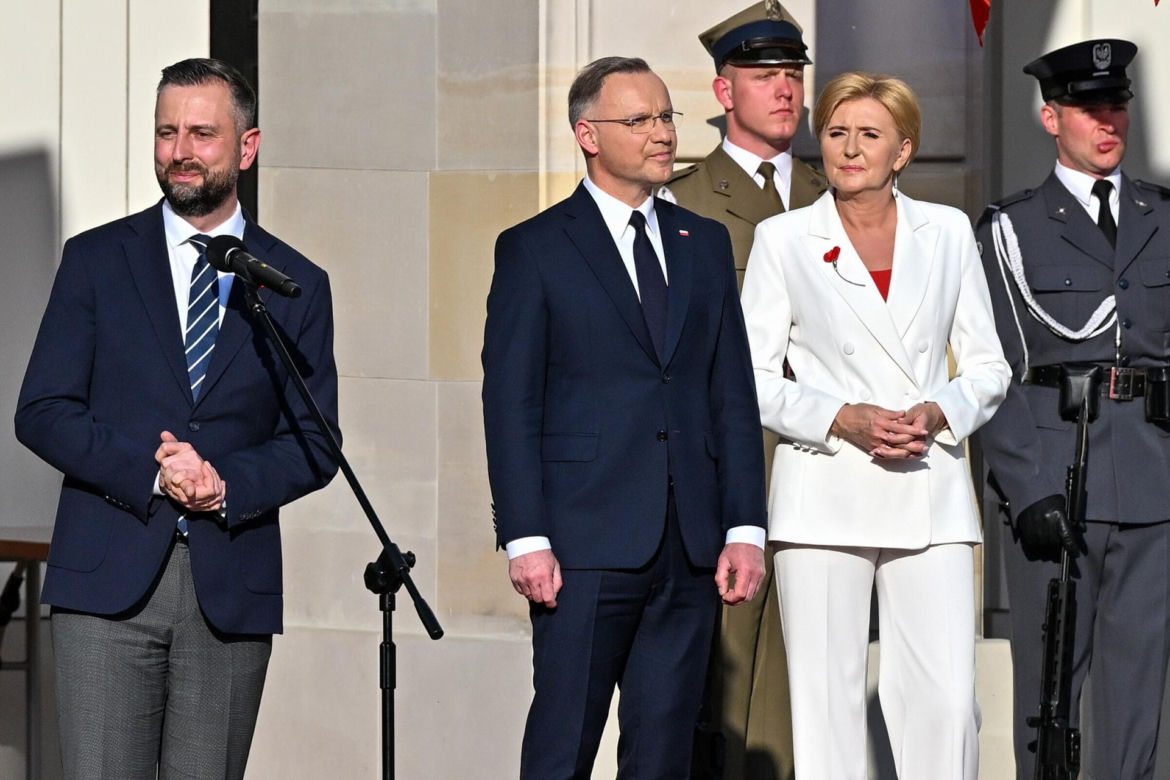 Agata Duda w bieli 
