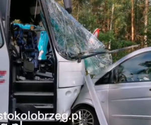 Zderzenie dwóch autkarów w Dźwirzynie pod Kołobrzegiem