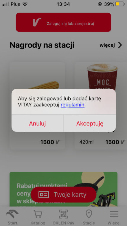 Orlen Vitay. Jak zainstalować aplikacje i tankować taniej - krok 5