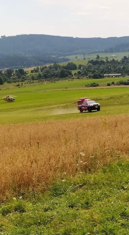 Lotniarz runął z wysokości pod Mieroszowem. Zginął na miejscu!