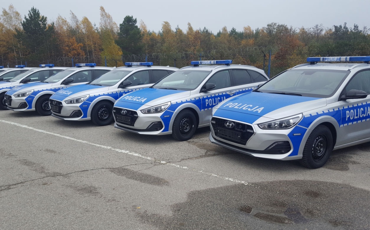 oznakowane radiowozy Hyundai i30 Wagon 1.4 Turbo