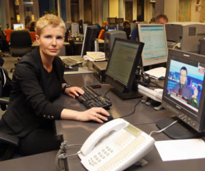 RACEWICZ ZOSTAŁA NA LODZIE.