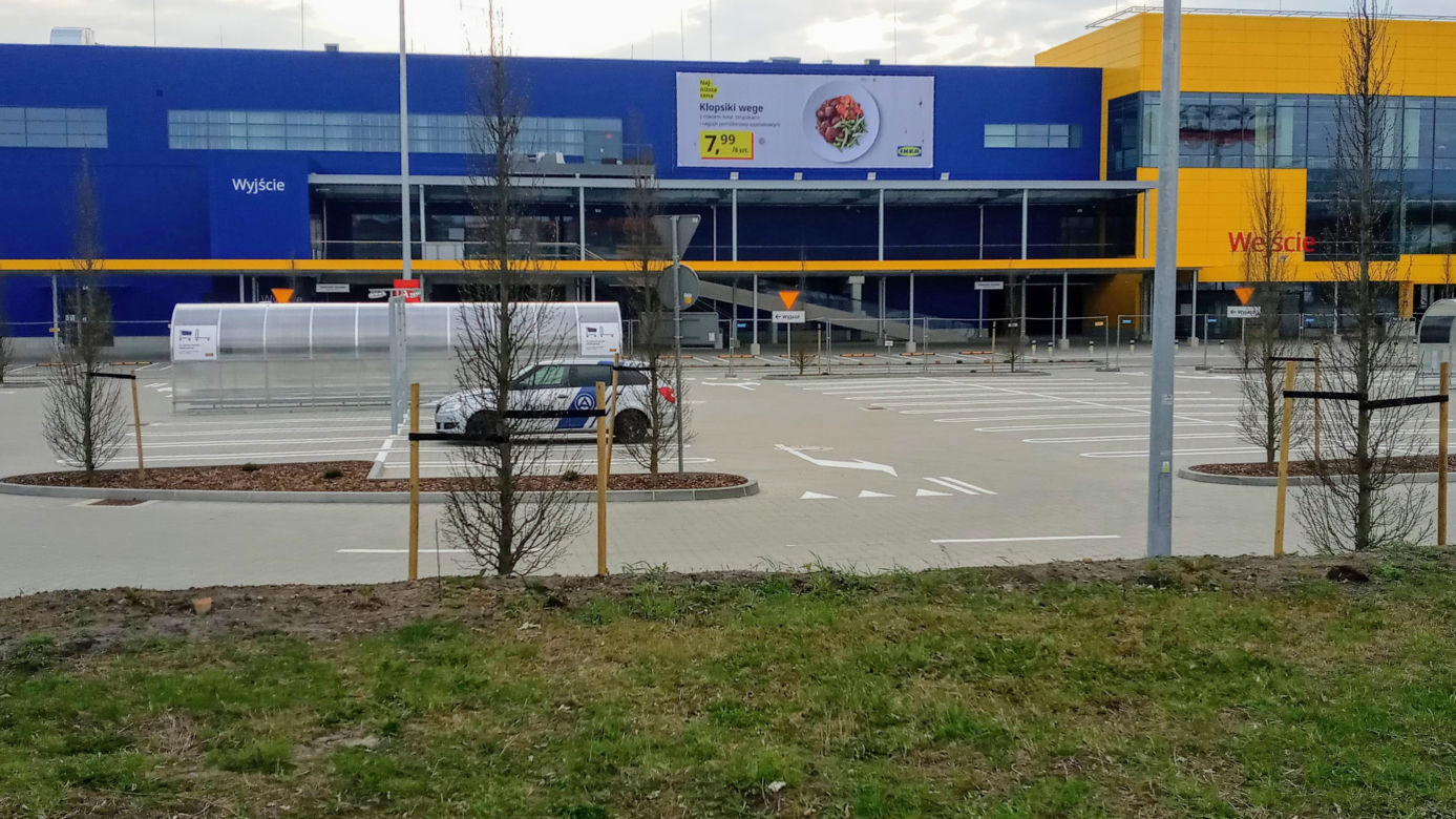 IKEA w Szczecinie - kwiecień 2021