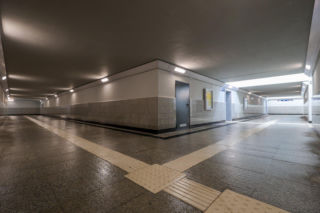 W Ostródzie otworzyli przejście podziemne na remontowanym dworcu PKP