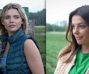 Barwy szczęścia odc. 3276. Kasia (Katarzyna Glinka),  Janka (Oliwia Drożdżyk)