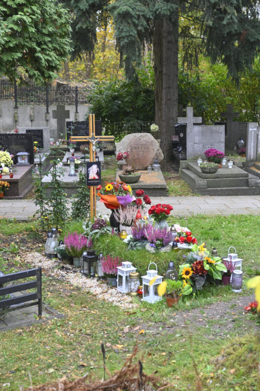 Tak wygląda grób Katarzyny Stoparczyk