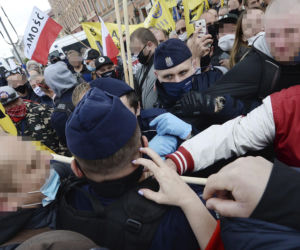 Protest przedsiębiorców w Warszawie