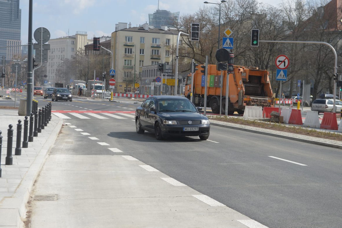 Kierowcy jeżdżą już ulicą Górczewską