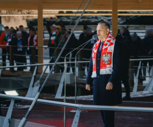 Karol Nawrocki wziął udział w Patriotycznej Pielgrzymce Kibiców na Jasnej Górze