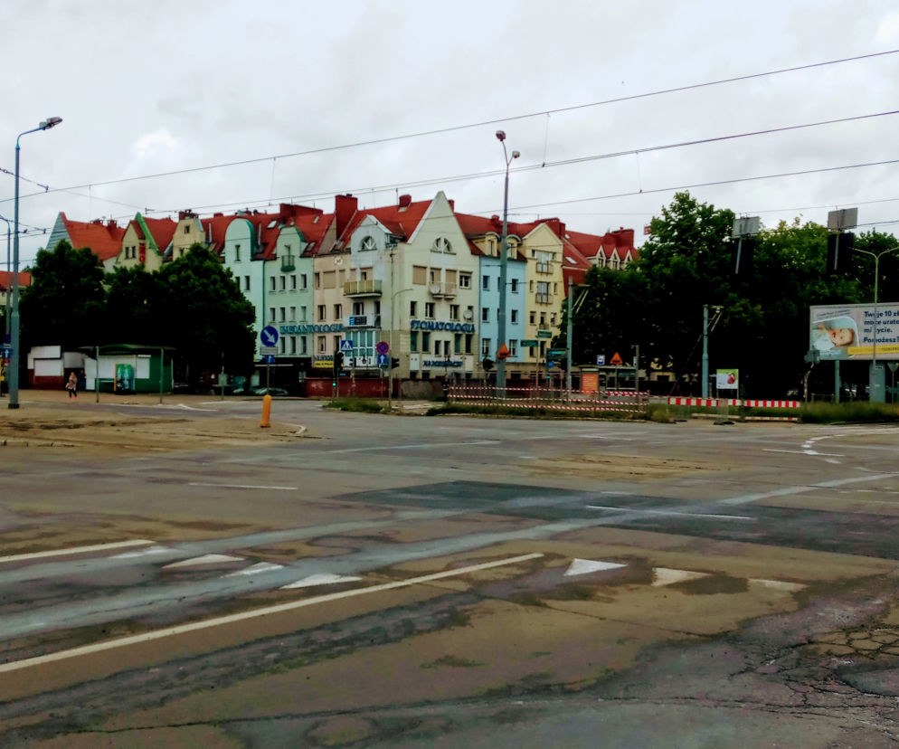 Przebudowa torowisk przy Moście Długim