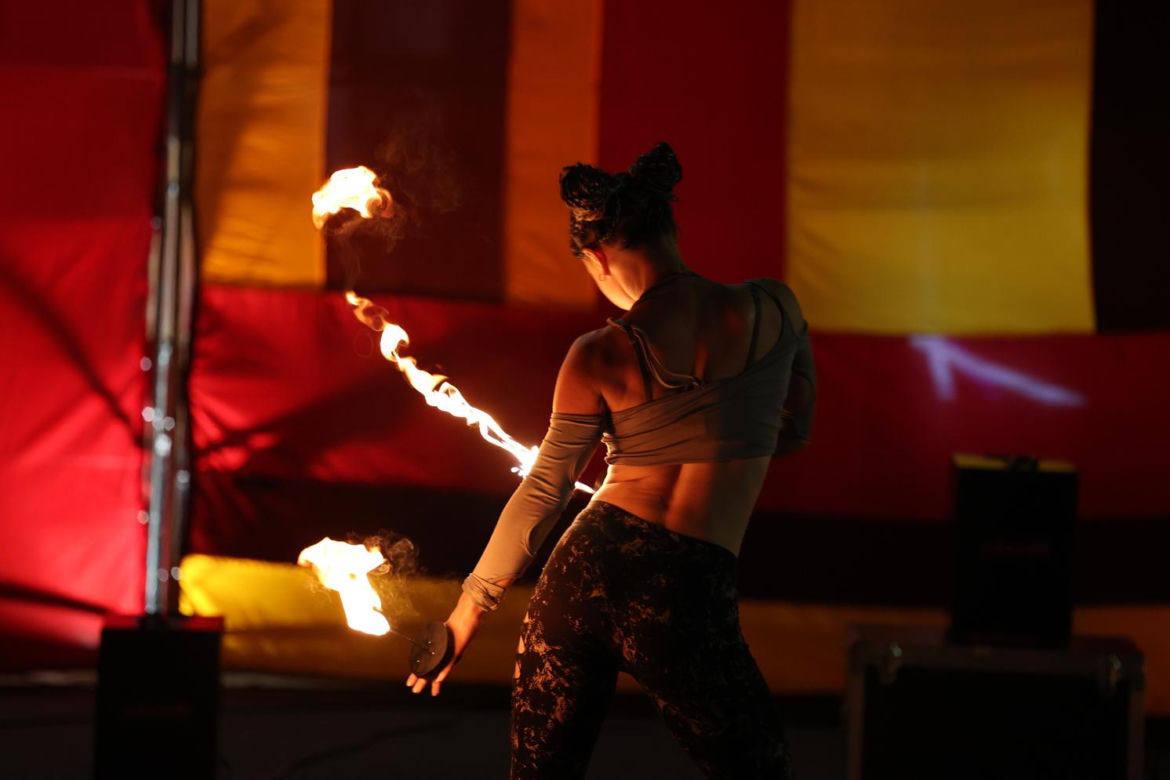 Fire Jam sprawił, że Park Ludowy w Lublinie zapłonął! Tak było podczas Europejskiej Konwencji Żonglerskiej