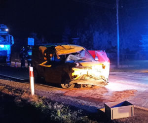 Śmierć na DK 73 w Brniu. Zginął 35-letni mężczyzna, kierowca miał 2,7 promila