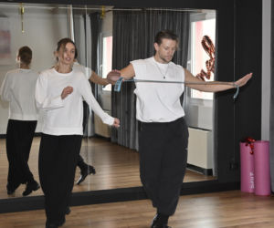 Sebastian Fabijański na probach do Tańca z Gwiazdami