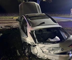 Poważny wypadek na Dolnym Śląsku! Samochody zderzyły się z ciągnikiem, są ranni