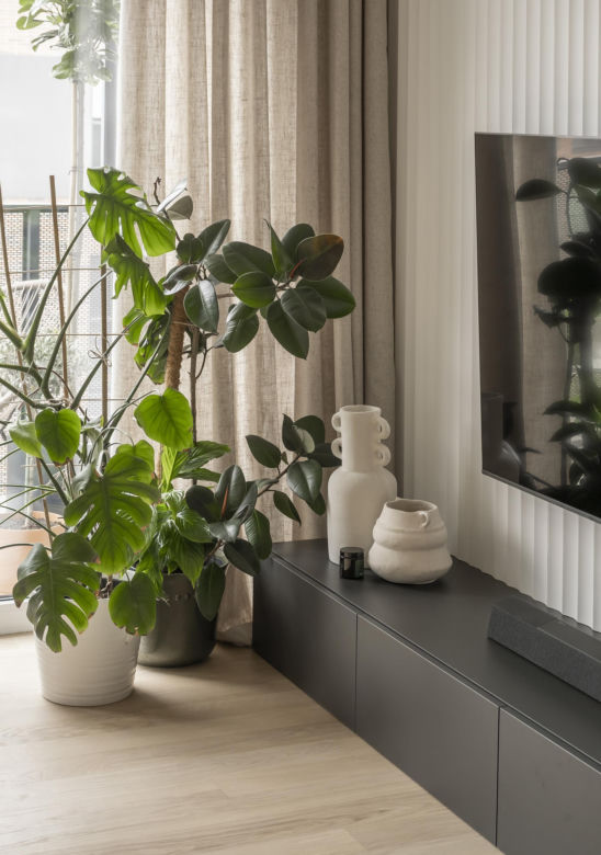 Mieszkanie architekta w Poznaniu inspirowane organicznymi kształtami