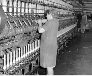 Przędzalnia czesankowa Wel-Tex we Wrocławiu (1966 r.)