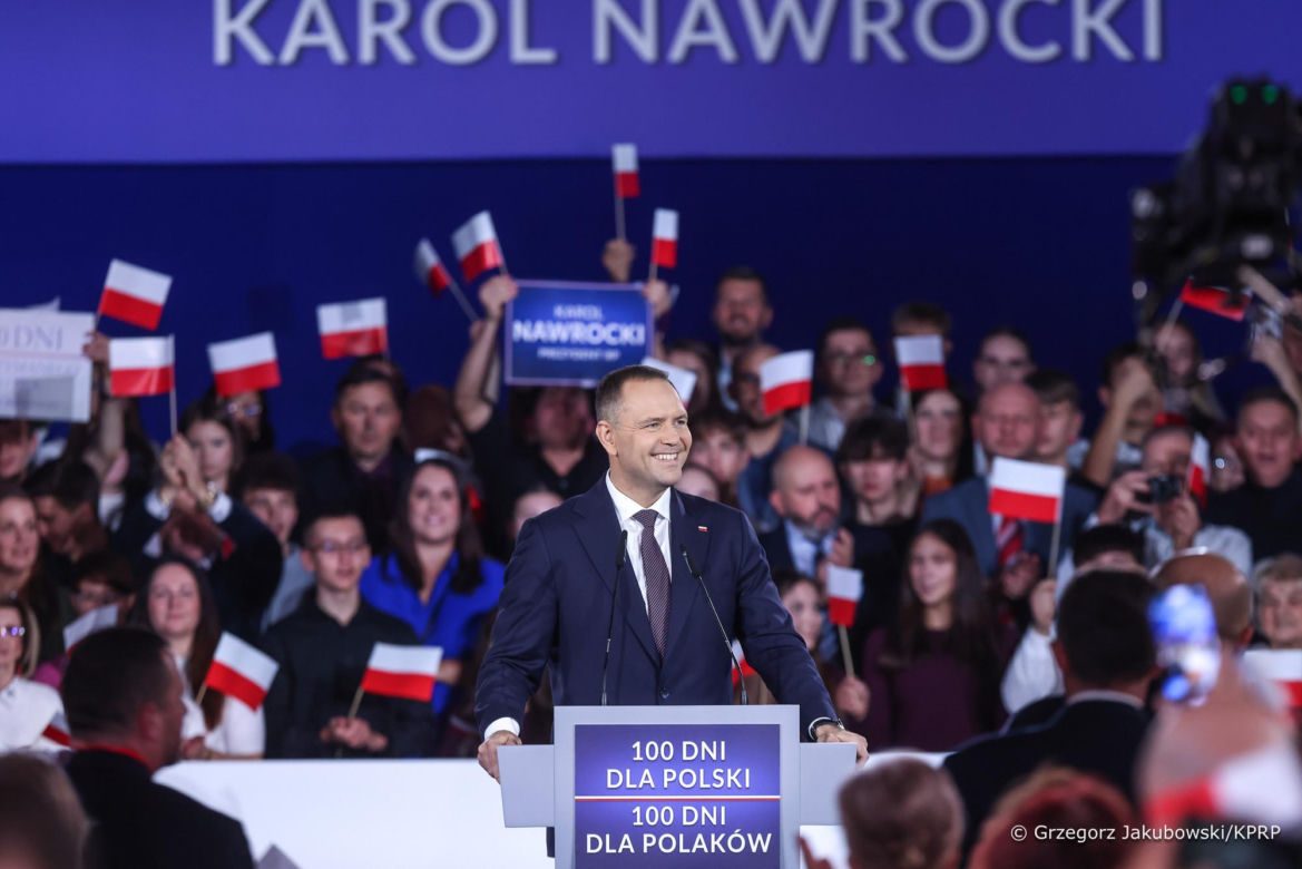 Prezydeny Nawrocki w Mińsku Mazowieckim
