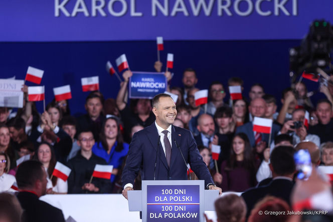 Prezydeny Nawrocki w Mińsku Mazowieckim