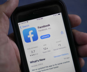 Awaria Facebooka