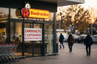 Czy Biedronka jest otwarta 1 listopada 2026? Godziny otwarcia sklepów