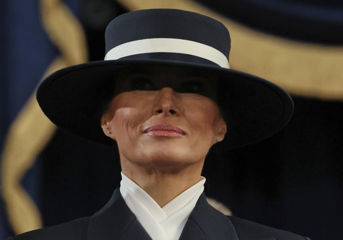 Melania Trump na inauguracji Donalda Trumpa. Jeden szczegół zwraca uwagę