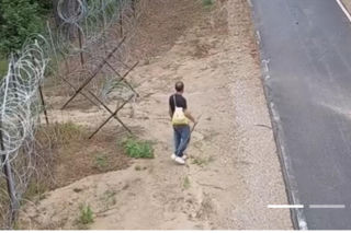 W odwrotnym kierunku. Przyjechał z Berlina i chciał na Białoruś. Skończyło się na mandacie 