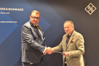 Podpisanie listu intencyjnego Rohde & Schwarz Poland z MBF Group