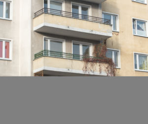 Odpadł z wyścigu po balkonach