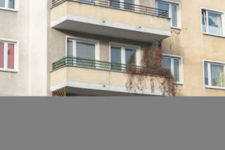 Odpadł z wyścigu po balkonach