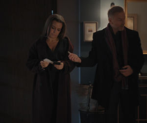 M jak miłość, odcinek 1928. Magda (Anna Mucha), Andrzej (Krystian Wieczorek)