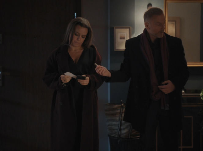 M jak miłość, odcinek 1928. Magda (Anna Mucha), Andrzej (Krystian Wieczorek)