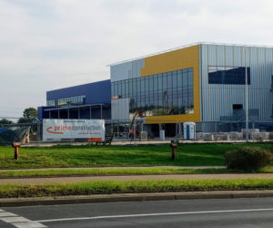 Budowa sklepu IKEA w Szczecinie - październik 2020