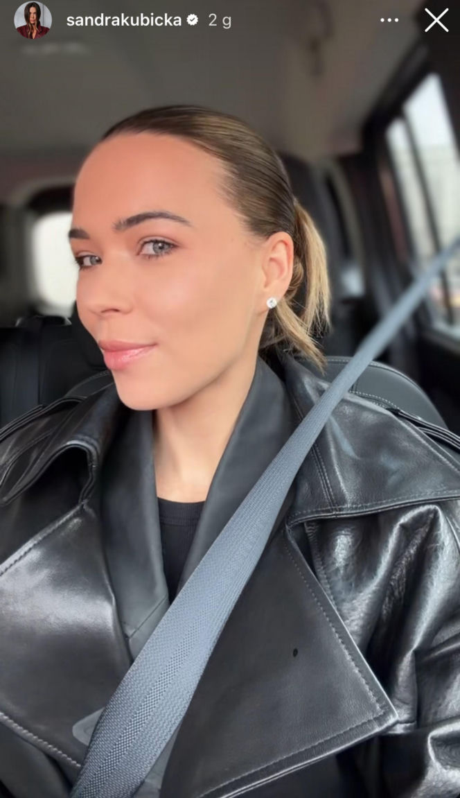 Sandra Kubicka w sądzie