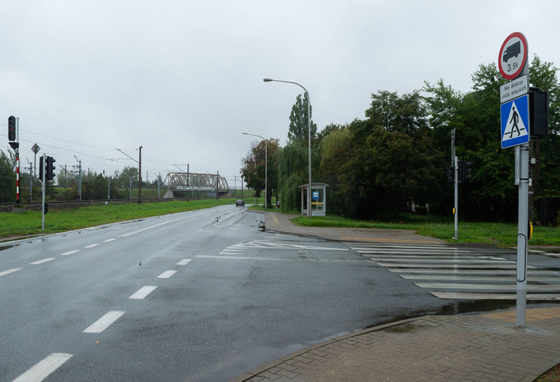 Modernizacja sygnalizacji na skrzyżowaniu we Włochach