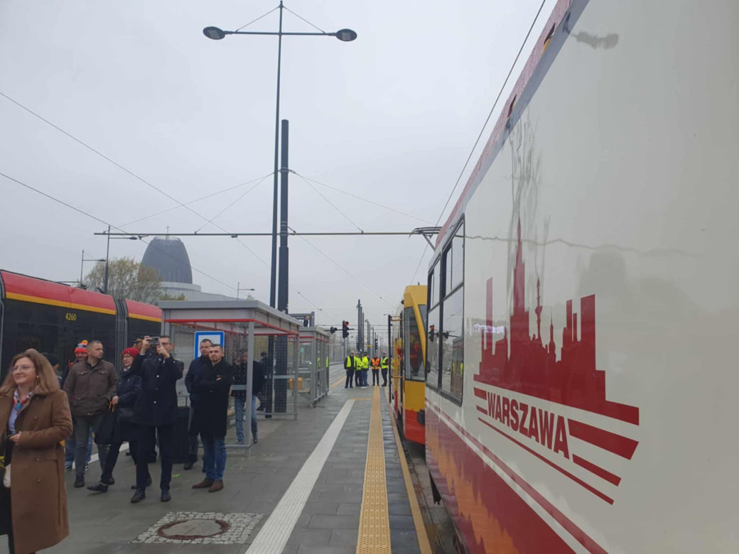 Uruchomienie tramwaju na Wilanów 29.10.2024