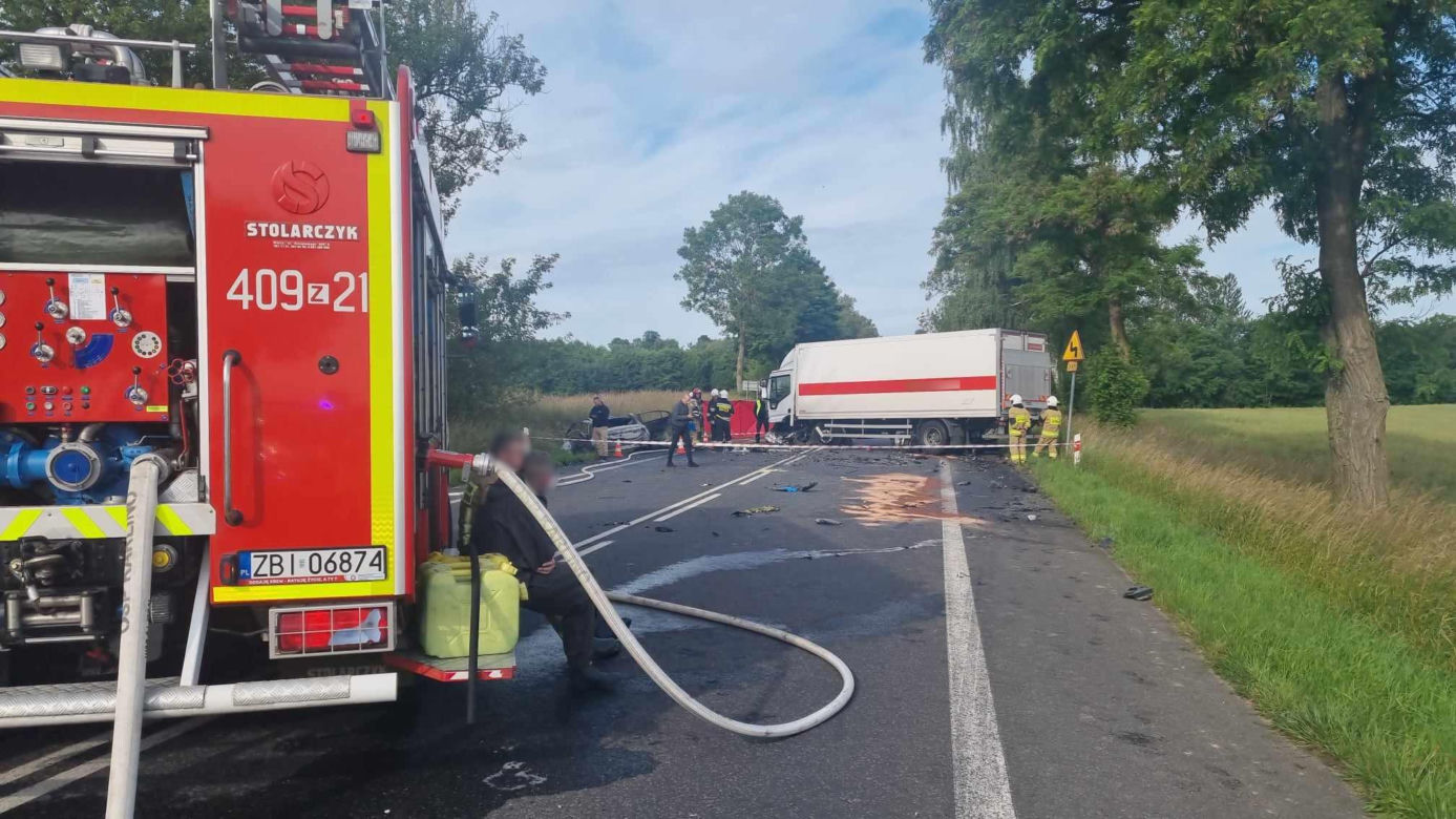 Tragiczny wypadek na DW112