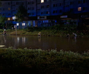 Zalane Starachowice. Widoki po burzy