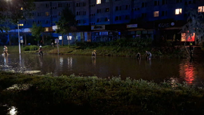 Zalane Starachowice. Widoki po burzy