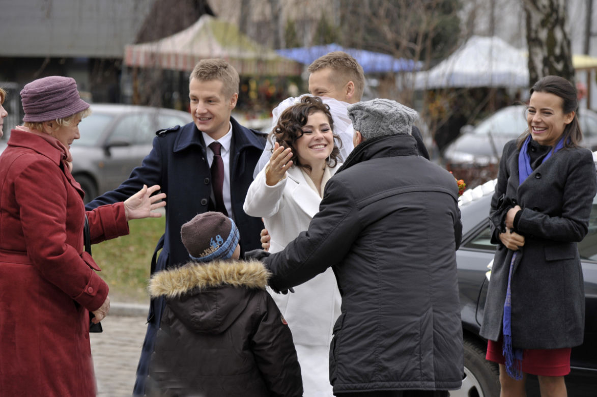 Ślub Katarzyny Cichopek na planie "M jak miłość"
