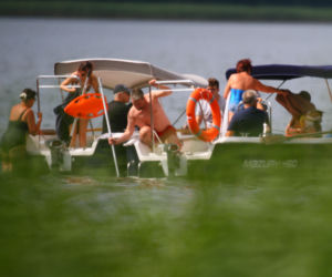 Kwaśniewska popłynęła z zięciem