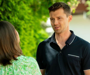 Barwy szczęścia, odcinek 2351: Gabriela (Marta Juras), Darek (Andrzej Niemyt)