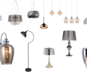 Klosze do lamp i lampy stołowe w kolorze