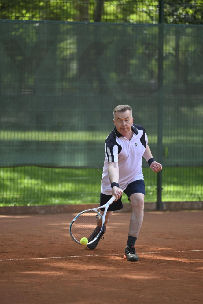 Dariusz Wieczorek zgubił 5 kg na korcie