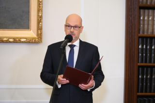 Maciej Berek złożył ślubowanie. Zwrócił się do prezydenta Karola Nawrockiego