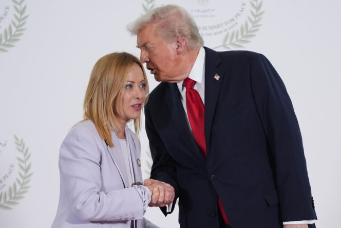 Donald Trump, Giorgia Meloni