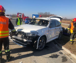Dwie Ukrainki dachowały na autostradzie. Znamy przyczynę wypadku